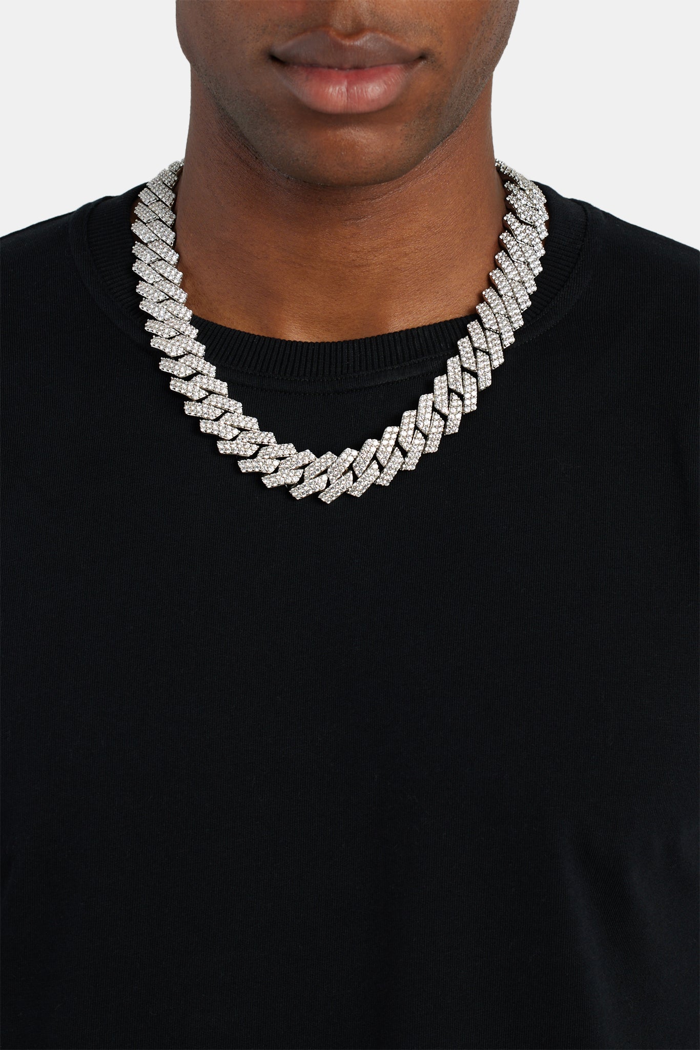 19 mm kubanische Zinkenkette